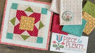 Quilt Block Tutorial - Bloom & Grow - 10" & 20" Two Sizes!!