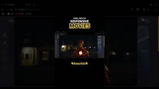 Responsive Movies Website #html #css #javascript #webdesign #webdevelopment #frontend #shorts