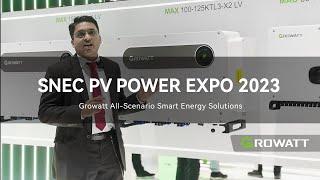 Growatt Presents Energy Solutions for the Indian Market @SNEC 2023