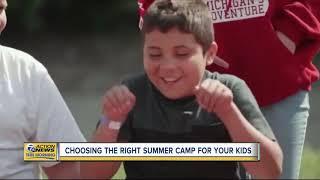 Choosing the right summer camp for your kids