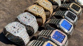 New Limited Edition Harlembling Moissanite Watches!!! Better Than Cartier! Starting @ $349 Get Now