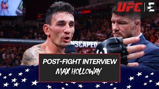 UFC Singapore | Post-Fight Interview | Max Holloway