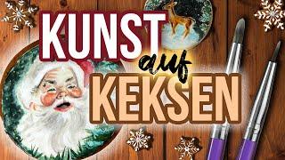 Plätzchen bemalen | Kunst mit Royal Icing zu Weihnachten