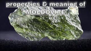 Moldavite Meaning Benefits and Spiritual Properties