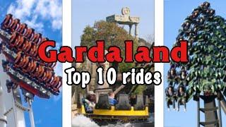 Top 10 rides at Gardaland - Italy | 2022