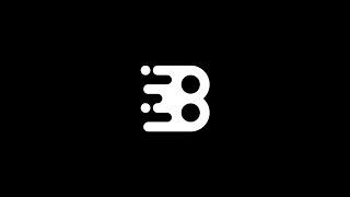 Letter B Logo Design Speedart (6 in 1)