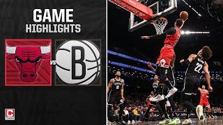 Chicago Bulls vs. Brooklyn Nets - Full Game Highlights | CHSN Chicago Bulls