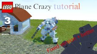 Odom Armor / Mech suit | Roblox Plane Crazy Tutorial (Broken and outdated)