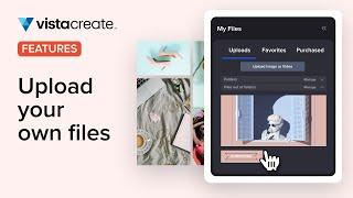 How to upload files and add them to your designs