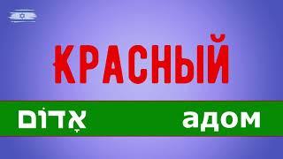 Цвета на иврите. Иврит для начинающих