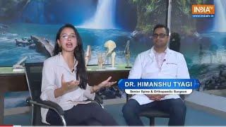 Dr Tyagi's Interview on India TV about common Spine & Orthopaedic problems.(Part -1)