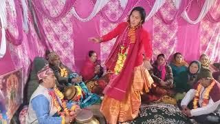 एक पांव का स्पेशल नृत्य आछरी पारम्परिक संस्कृति बणद्यो @madan rana uttakhandi 
