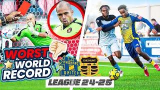 WORLD'S FASTEST KEEPER RED CARD! - Hashtag United vs Cheshunt - 24/25 EP28