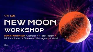  New Moon In Leo (Pay What You Can)