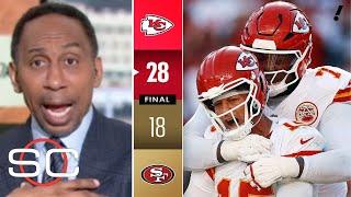 "UNDEFEATED" - ESPN reacts to Mahomes leads Chiefs' 28-18 win over 49ers in Super Bowl rematch