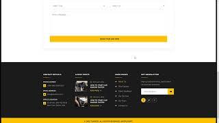 Taxseco - Online Taxi Service Figma Template vehicles cab