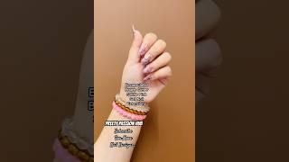 #Brown #Glitter #Encapsulated#Pink #Gel🫧#Nail #Extensions️ #Manicure #Makeup#Review