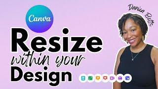 Resize Within Your Design