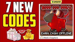 UPDATE NEW  Steal a Capybara CODES IN JUN 2025-ROBLOX Steal a Capybara CODES