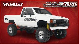 RC4WD Trail Finder 2 "LWB" RTR w/ 1987 Toyota XtraCab Hard Body Set (White) | Product Spotlight