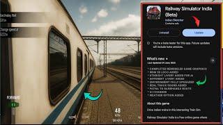 Railway Simulator India | Public Update | Developer Needs Your Help | Important Video| Ishu K Tech