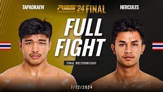 Full Fight l Tapaokaew Singha Mawynn vs Hercules Wan Kong Ohm MBK I RWS