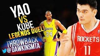 Yao Ming vs Kobe Bryant LEGENDS Duel 2009 WCSF Game 1 - Kobe With 32, Yao With 28-10!