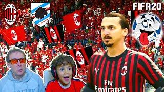  Come giocare a PALLA MATTA su FIFA 20 con Ibrahimovic *Milan vs Sampdoria*