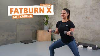 fatburn x mit Karina | FitX-Kurse für zu Hause | classx at home