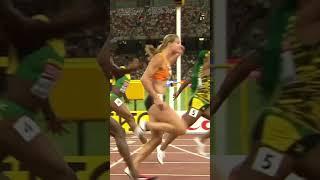 Dafne schippers vs Ann fraser 100m blast ️#olympic #tokyo2021