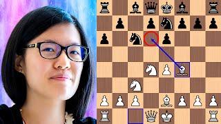 Hou Yifan defeats Judit Polgar's Sicilian Taimanov