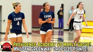 Maddyn Greenway And Jordan Ode FACE OFF! Providence Academy vs Maple Grove