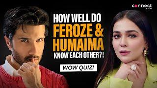 ROFL FUN: How well do Feroze Khan and Humaima Mallick know each other? | Faridoon Shahryar | Quiz