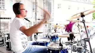 Drum Ending - Big Ending Drum Fill by Christian Hoffe - Sakae Almighty Maple Drums