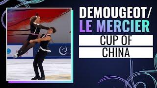 Demougeot / Le Mercier (FRA) | Ice Dance Rhythm Dance | Cup of China 2024 | #gpfigure