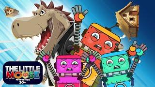  Three Little Robots and the Big Giant Dinosaur + MORE  | Rusty's World