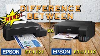 NEW EPSON L121 VS EPSON L1110 | SPECIFICATIONS COMPARISON