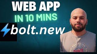 Build Modern Web Apps in Minutes with Bolt AI | Generate, Test, Deploy Effortlessly!