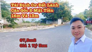 bán đất tái định cư đất lành nha trang khánh hòa _ Lô Gốc 2 Mặt Tiền