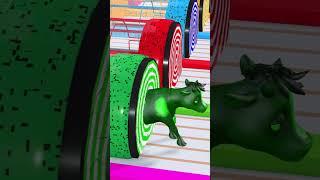 Cow Duck Funny 3d animation Videos #animalcharacters #cow #cartoon #mammothelephant  #animals #kids