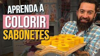 APRENDA A COLORIR SABONETES