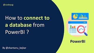 How to Connect Database to PowerBI Tool | PowerBI Tutorial for Beginners in Hindi