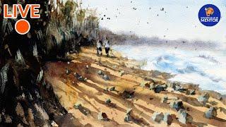 How To Master Painting Coastal Landscapes In Watercolor: Beginner's Workshop