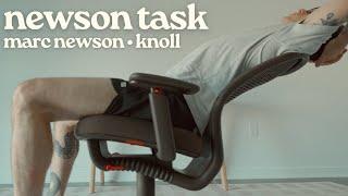 a task chair you’ll sit in and stare at (knoll newson task)