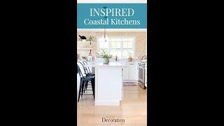 Beautiful Coastal Kitchen Design Ideas #shorts