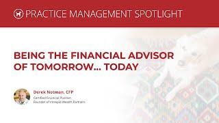 Practice Management Webinar - Derek Notman, CFP