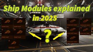 Elite Dangerous Odyssey.  Ship modules explained