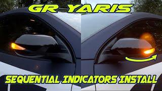 Upgrading and Modernising the GR Yaris with Sequential Indicators from Japan.