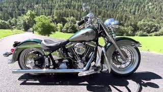 Harley Davidson Softail 1340 Nostalgia 1996 Green and Grey