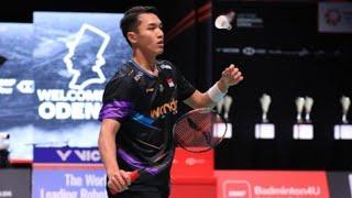 HANCUR....Jonatan Christie VS Lu Guang Zu | Denmark open 2024